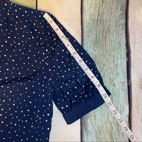 Jason Wu for Target Polka Dot Button Up Blouse NWT - Picture 11 of 12